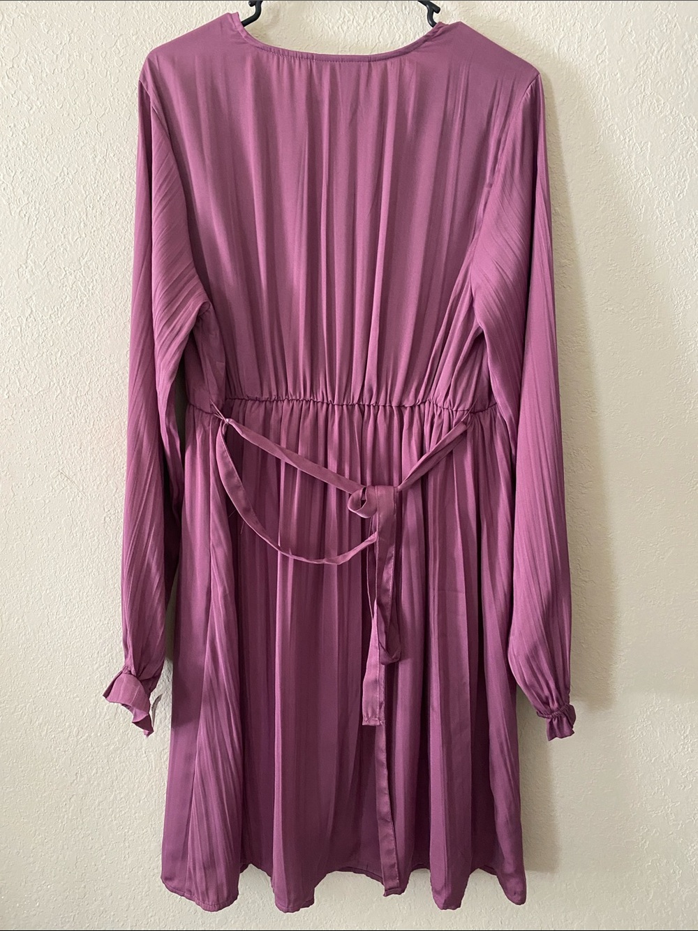 Motherhood Wrap-Front Long Sleeve Maternity Dress NWoTs - Picture 8 of 12